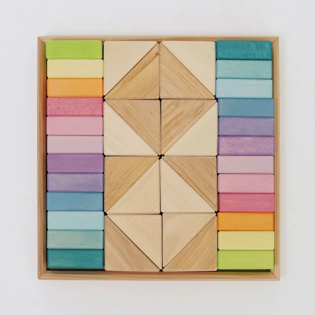 Grimm’s Pastel Duo Set Prime Costruzioni Legno 12 Mesi+