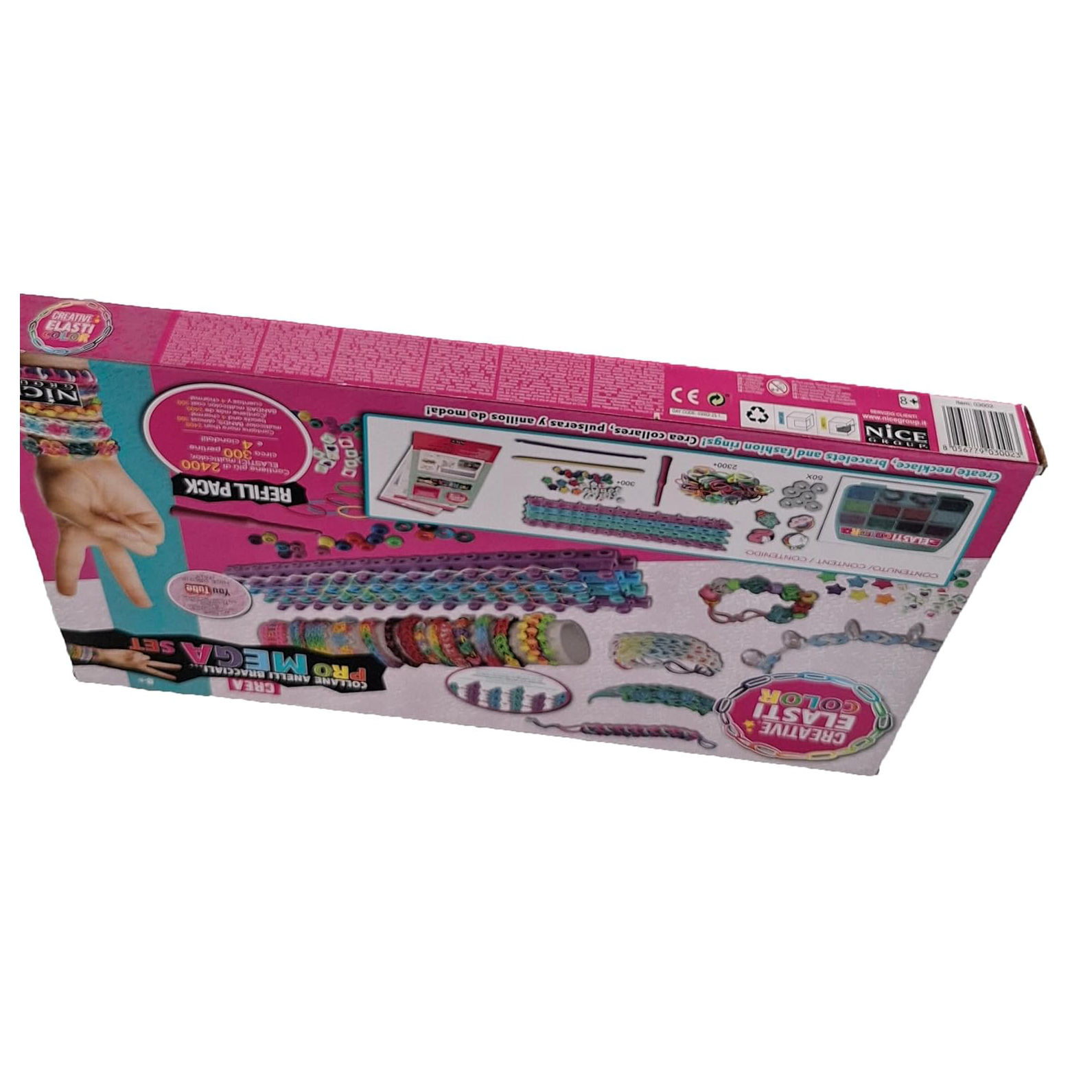 ElastiColor Mega Creative Set Crea bracciali kit elastici 2300 pezzi