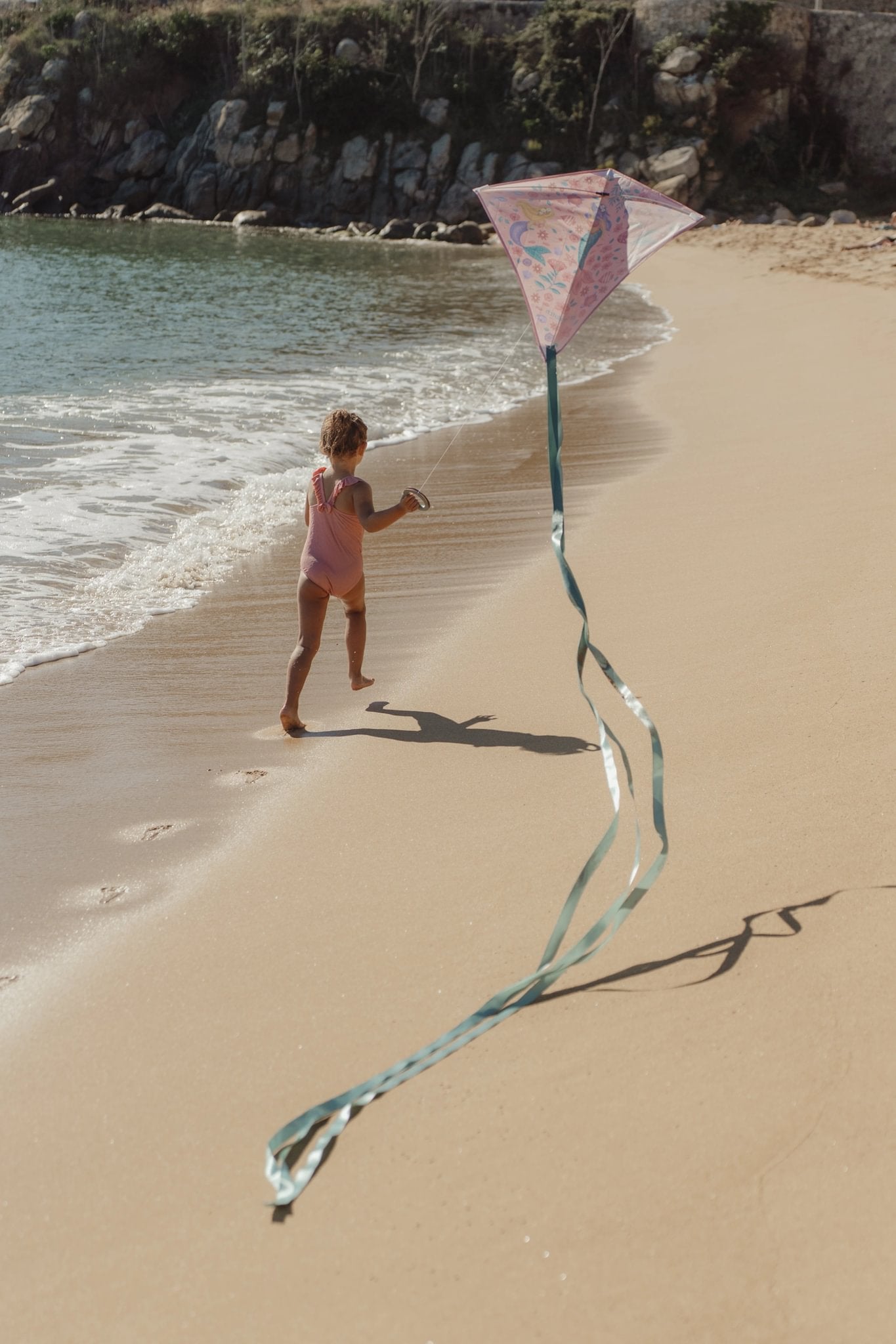 Little Dutch aquilone rosa sirene 65x65 cm