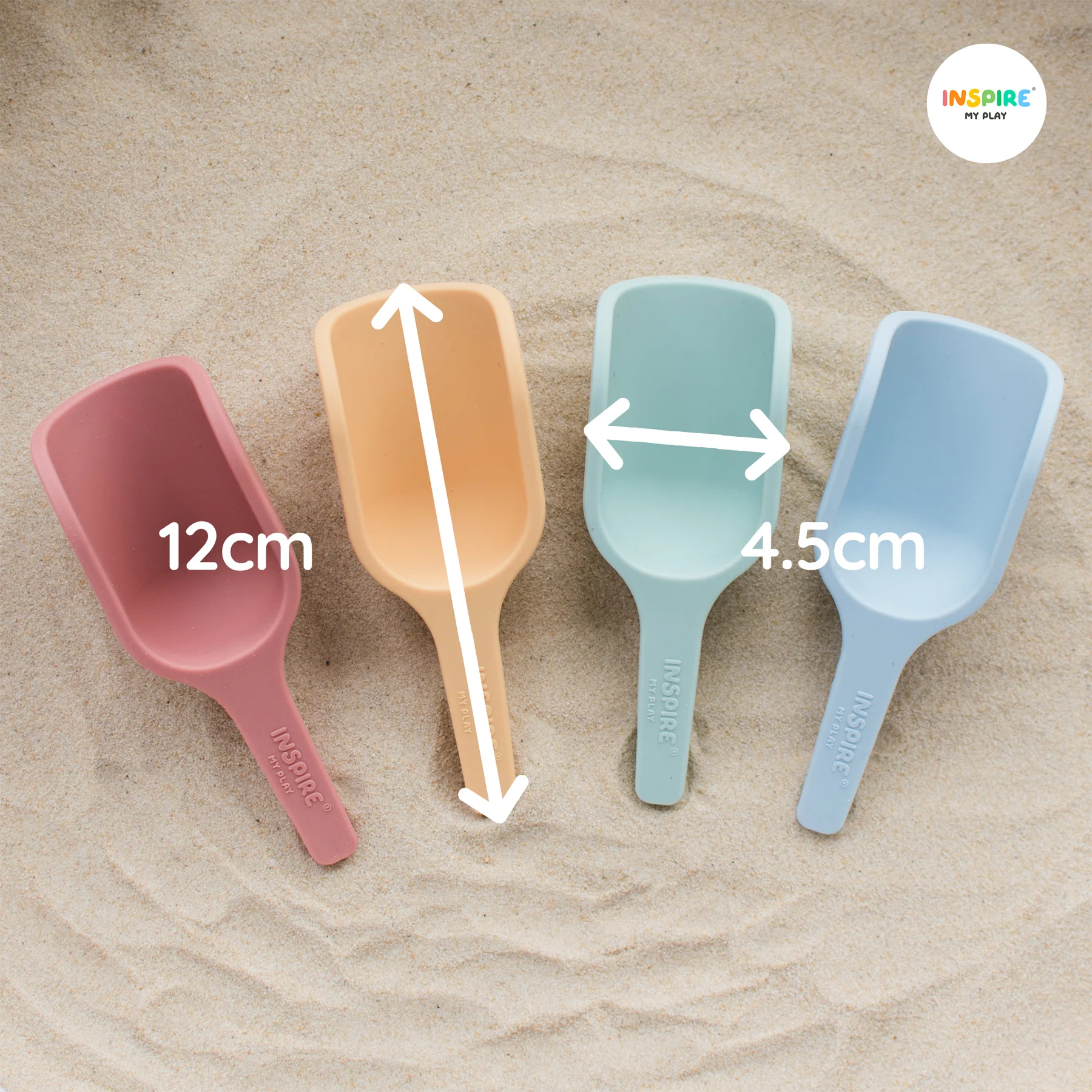 Inspire My Play Mini Palette set 4 palette silicone