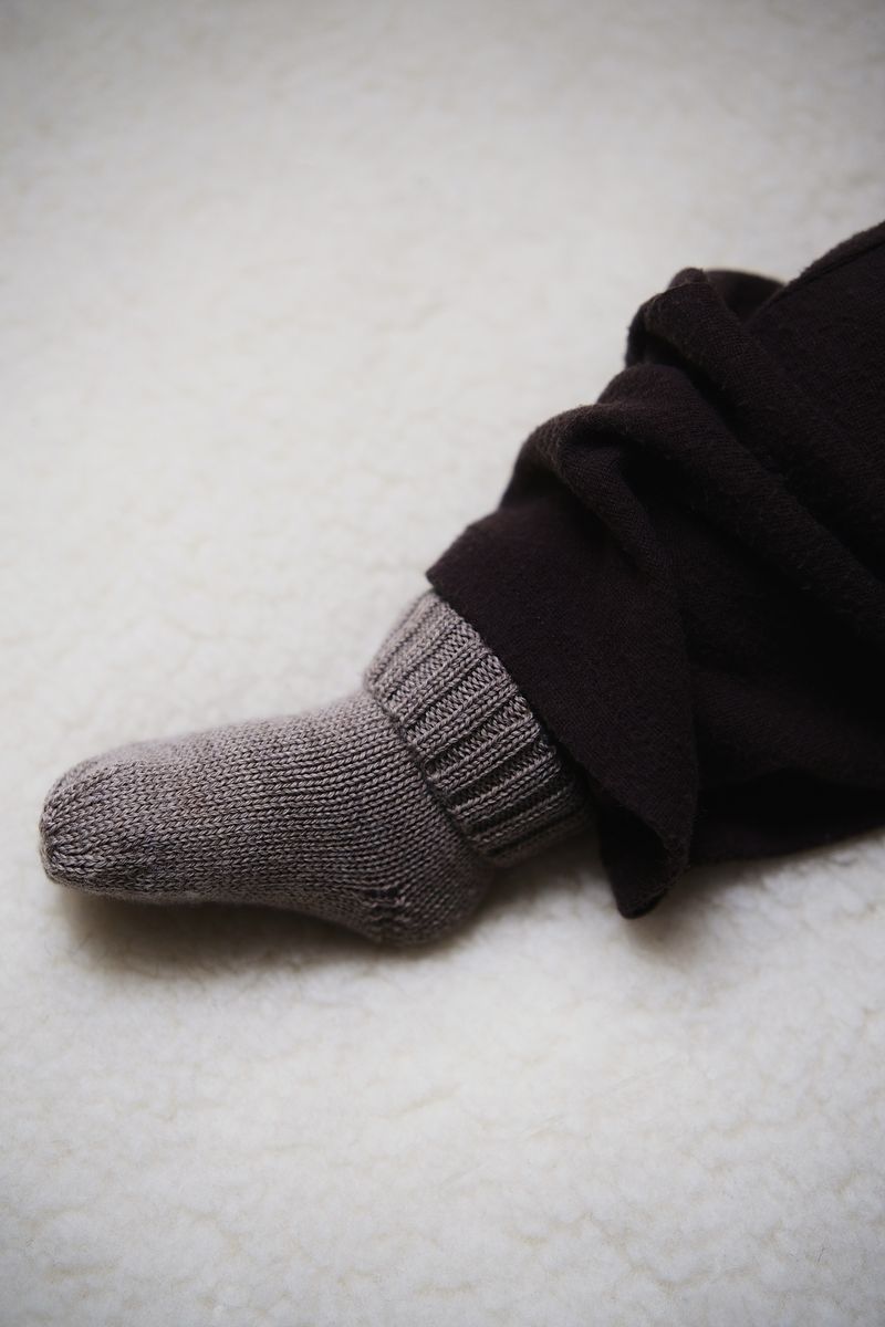 Kico Label babbucce lana merino 0-12 mesi
