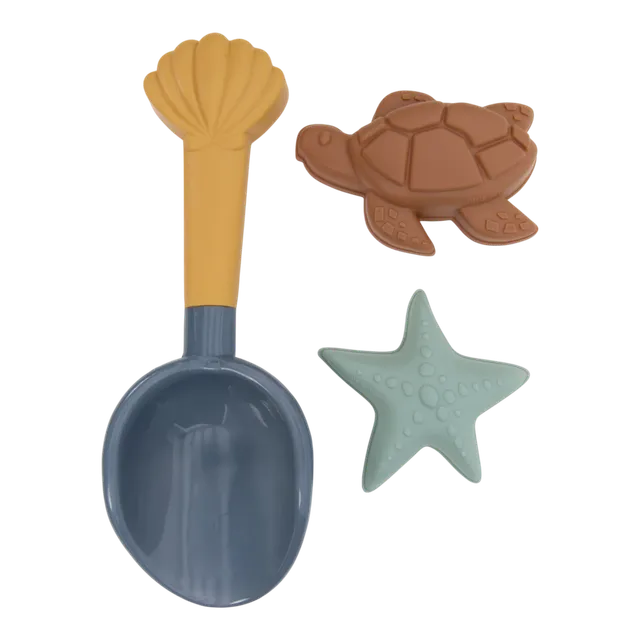 Little Dutch Ocean set spiaggia 3 pezzi paletta formine