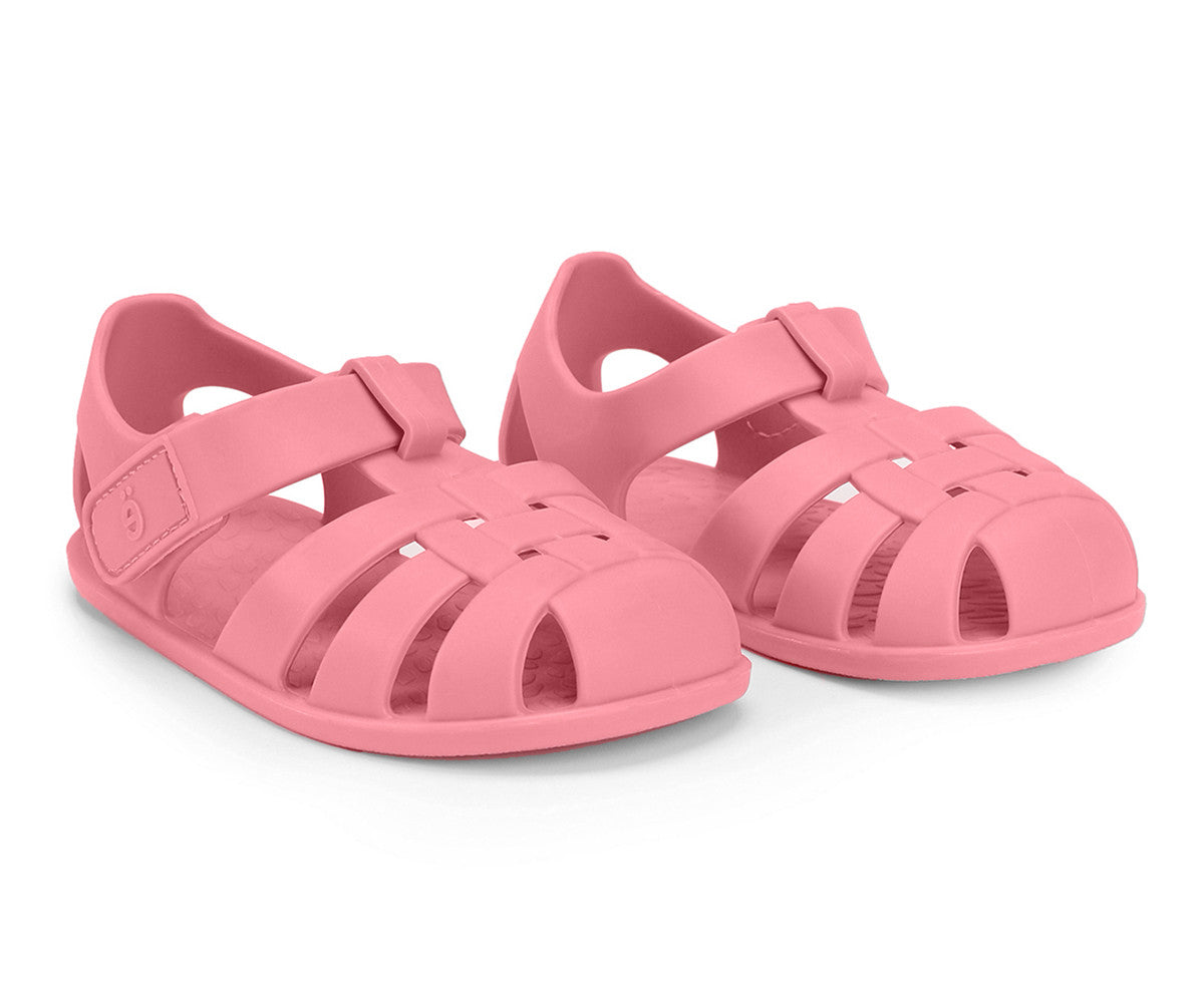 Monnëka Cangrejera Sandali Rosa Velcro PVC