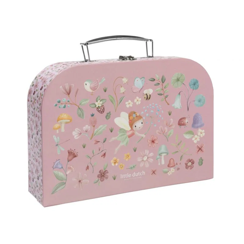 Little Dutch Valigetta Creativa Rosa Set Disegno