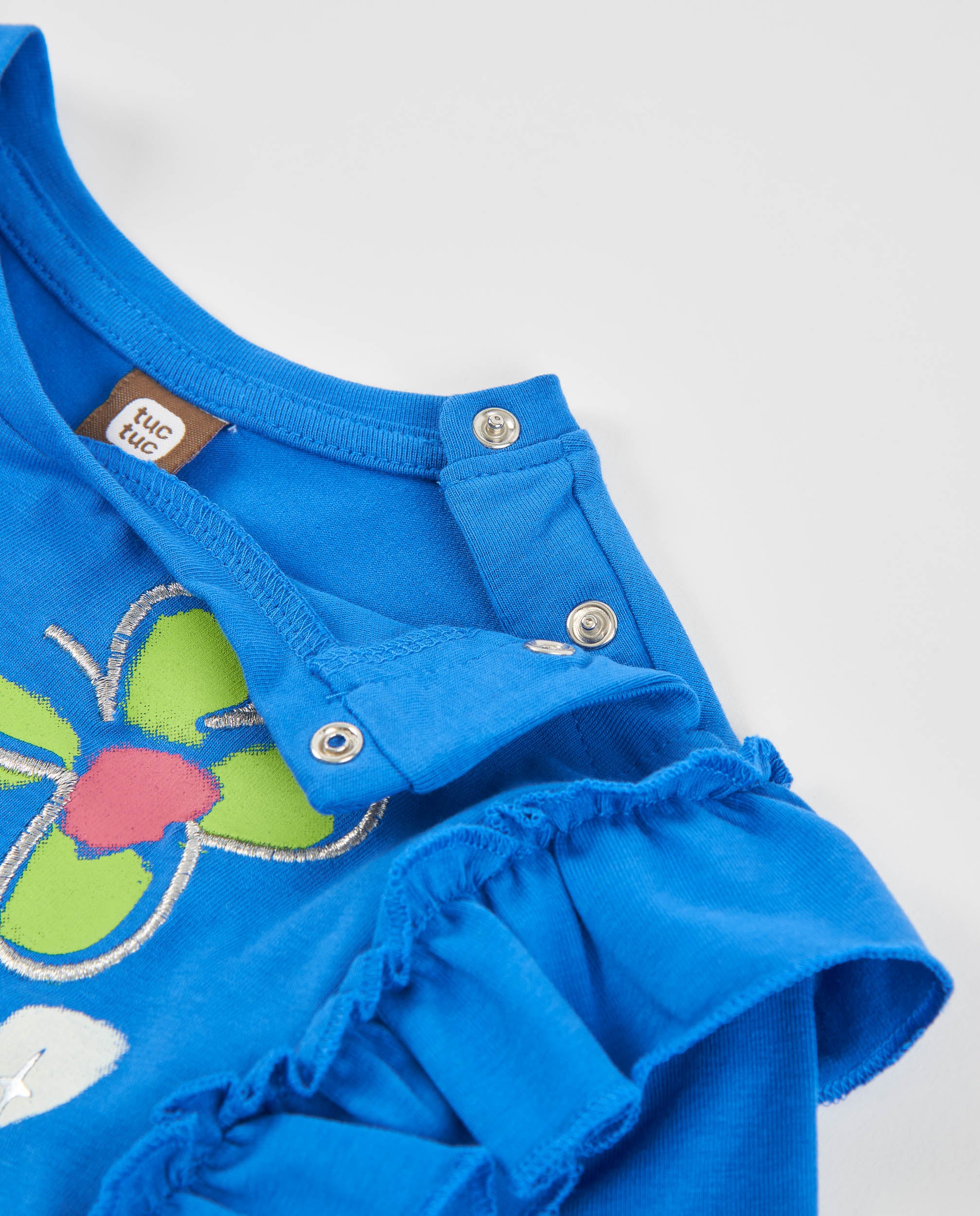 Tuc Tuc Polar Friends t-shirt bambina blu fiori