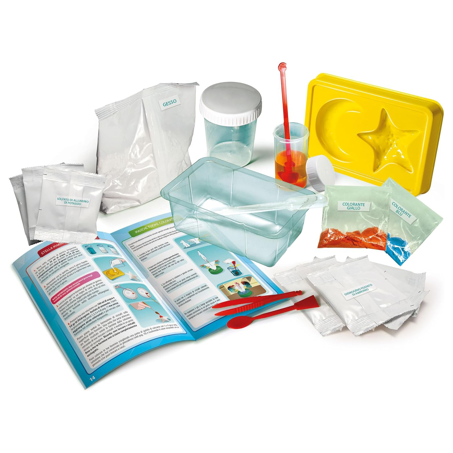 Clementoni Scienza e gioco Cristalli Giganti kit scientifico