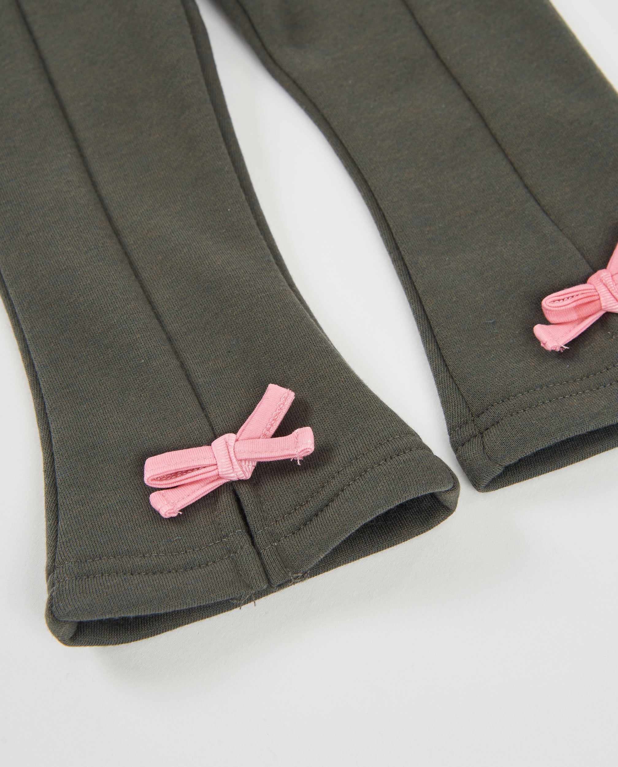 Tuc Tuc pantalone felpa bimba fiocchi grigio