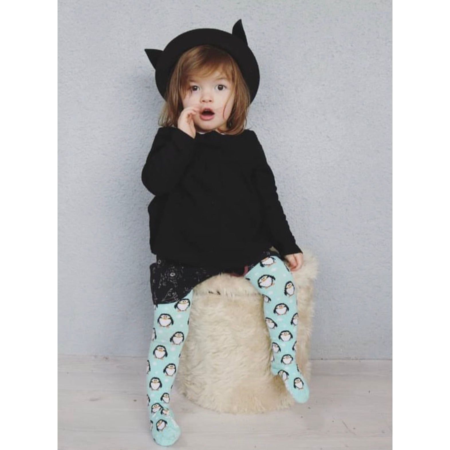 Slugs & Snails Chill Collant Bimba Pinguini Cotone Bio
