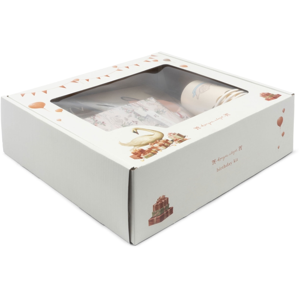 Konges Sløjd Cigno kit festa compleanno carta