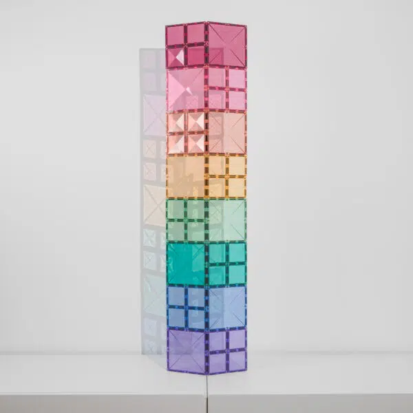 Connetix Pastel Square Pack costruzioni magnetiche 40 pezzi pastello