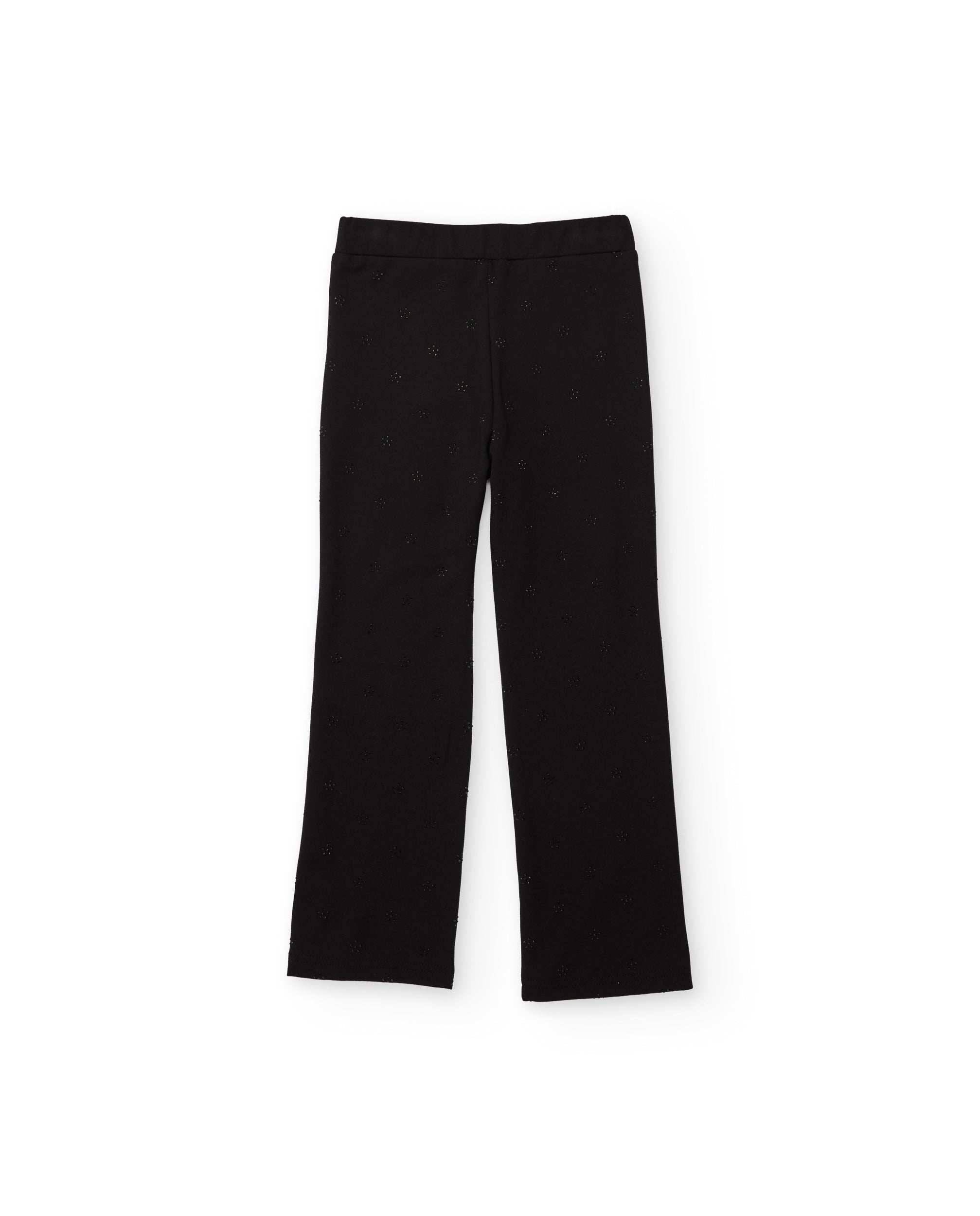 Tuc Tuc pantaloni neri bambina pois luminosi elastico