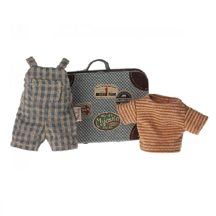 Maileg Big Sister set salopette vestito topolino