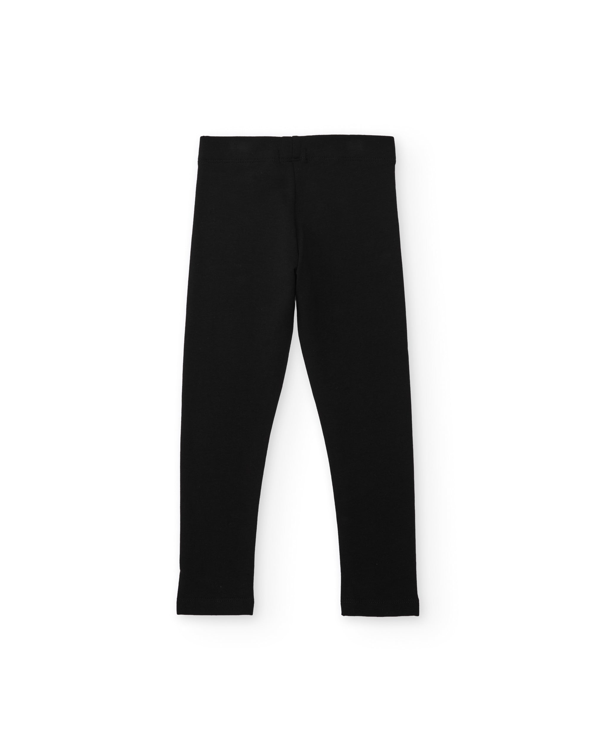 Tuc Tuc leggings bambina felpati lunghi neri