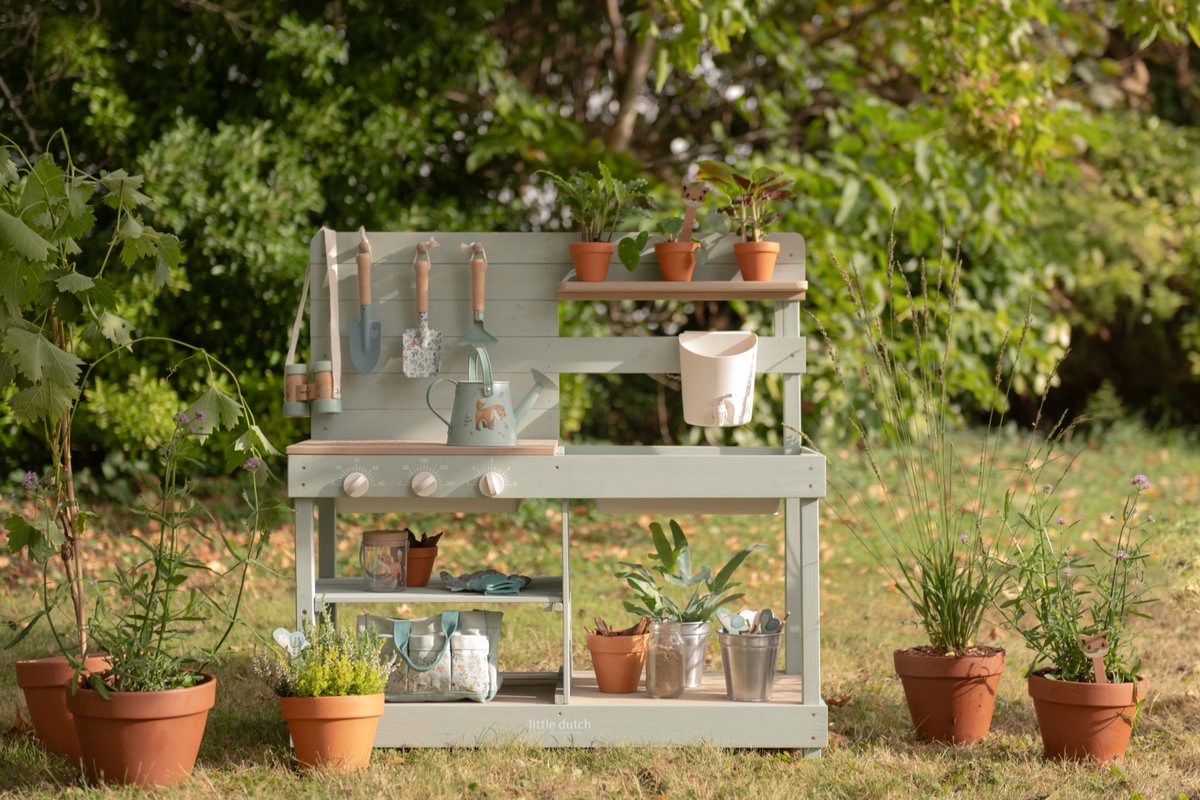 Little Dutch Cucina da Esterno in Legno per Bambini