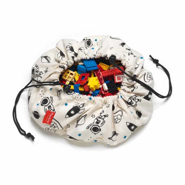Play&Go Mini Space sacco astuccio porta giochi cotone