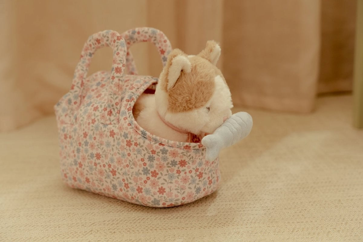 Little Dutch Marley peluche gatto con borsa fiori