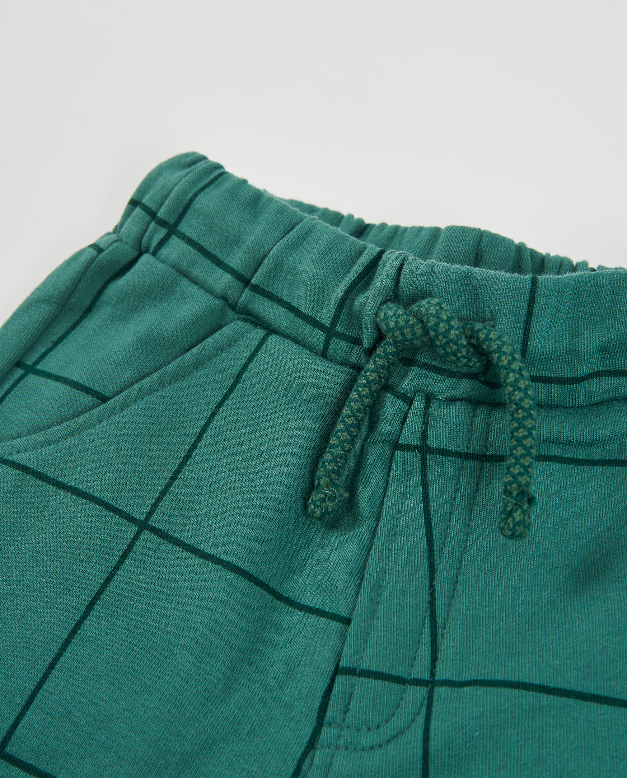 Tuc Tuc pantalone felpa quadri verde