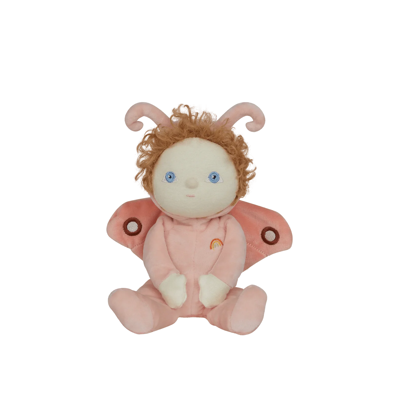 OlliElla Dinky Dinkums bambola Millie Moth 22 cm pesca