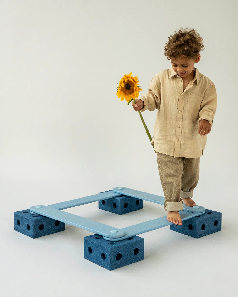 MODU Balance Track Blue-Sky percorso equilibrio 17 pezzi