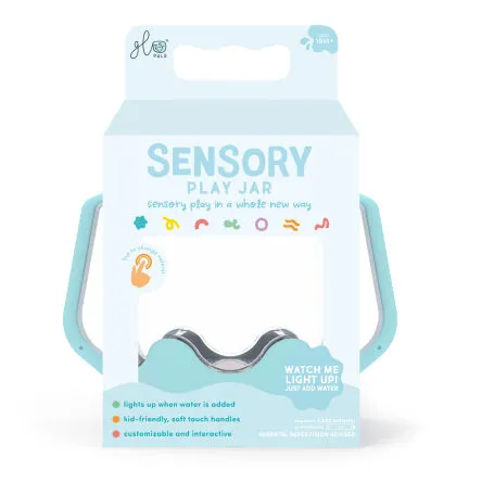 Glo Pals Barattolo Sensoriale Frosty Blue luminoso