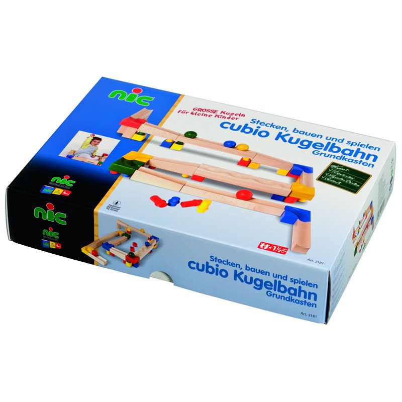 Nic Cubio Prima Pista costruzioni legno 61 pezzi