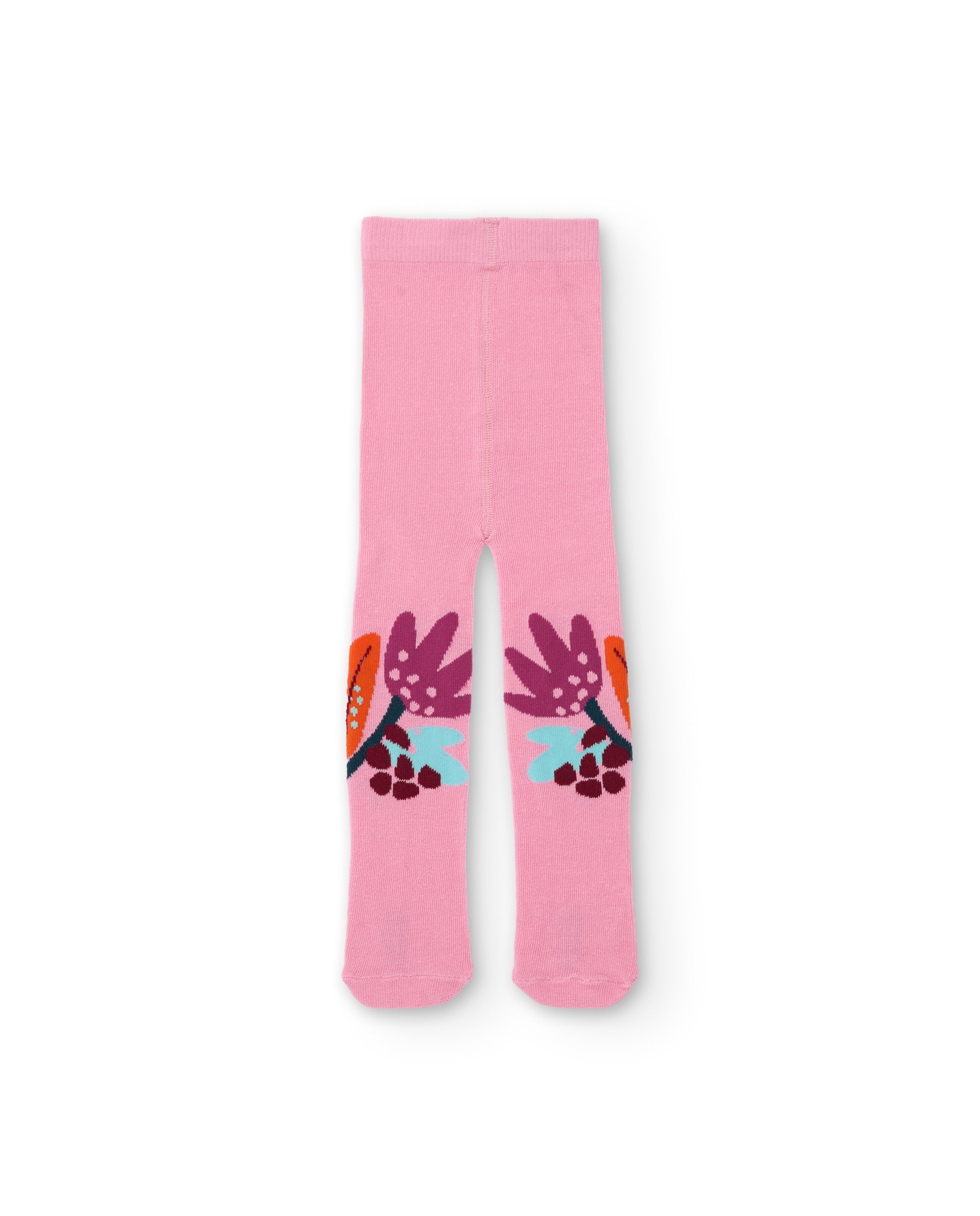 Tuc Tuc collant bambina fiori rosa fucsia cotone 2 paia