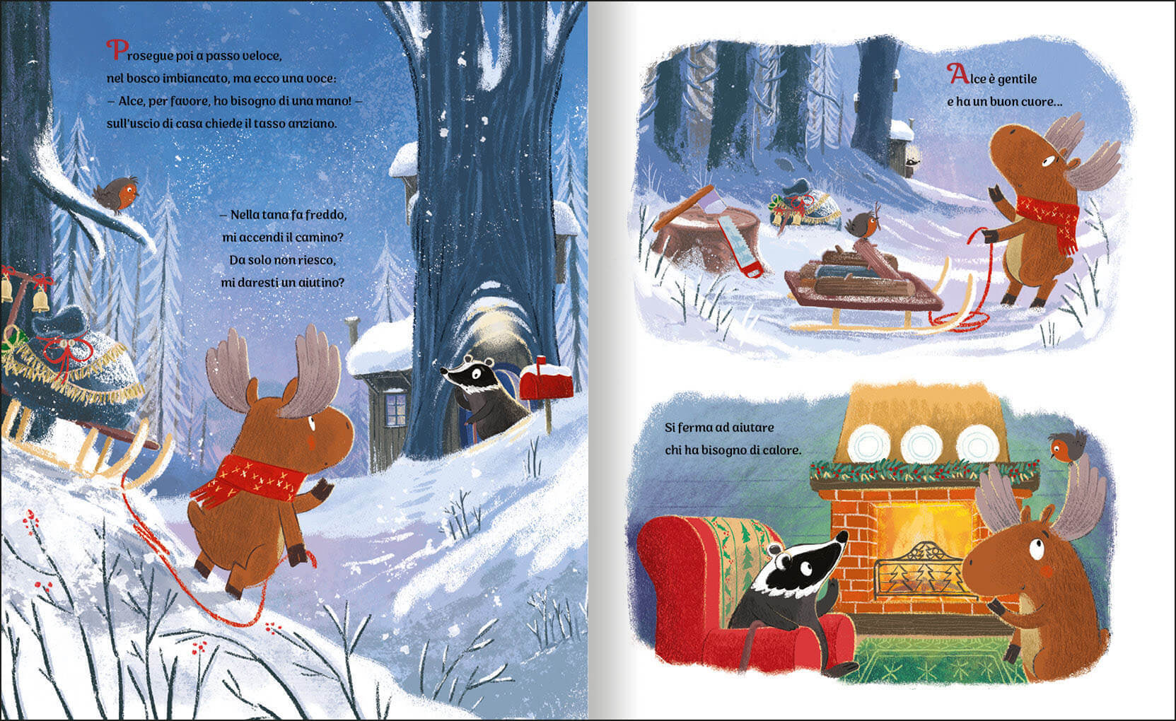 Emme Edizioni Natale nel cuore libro illustrato 3 anni