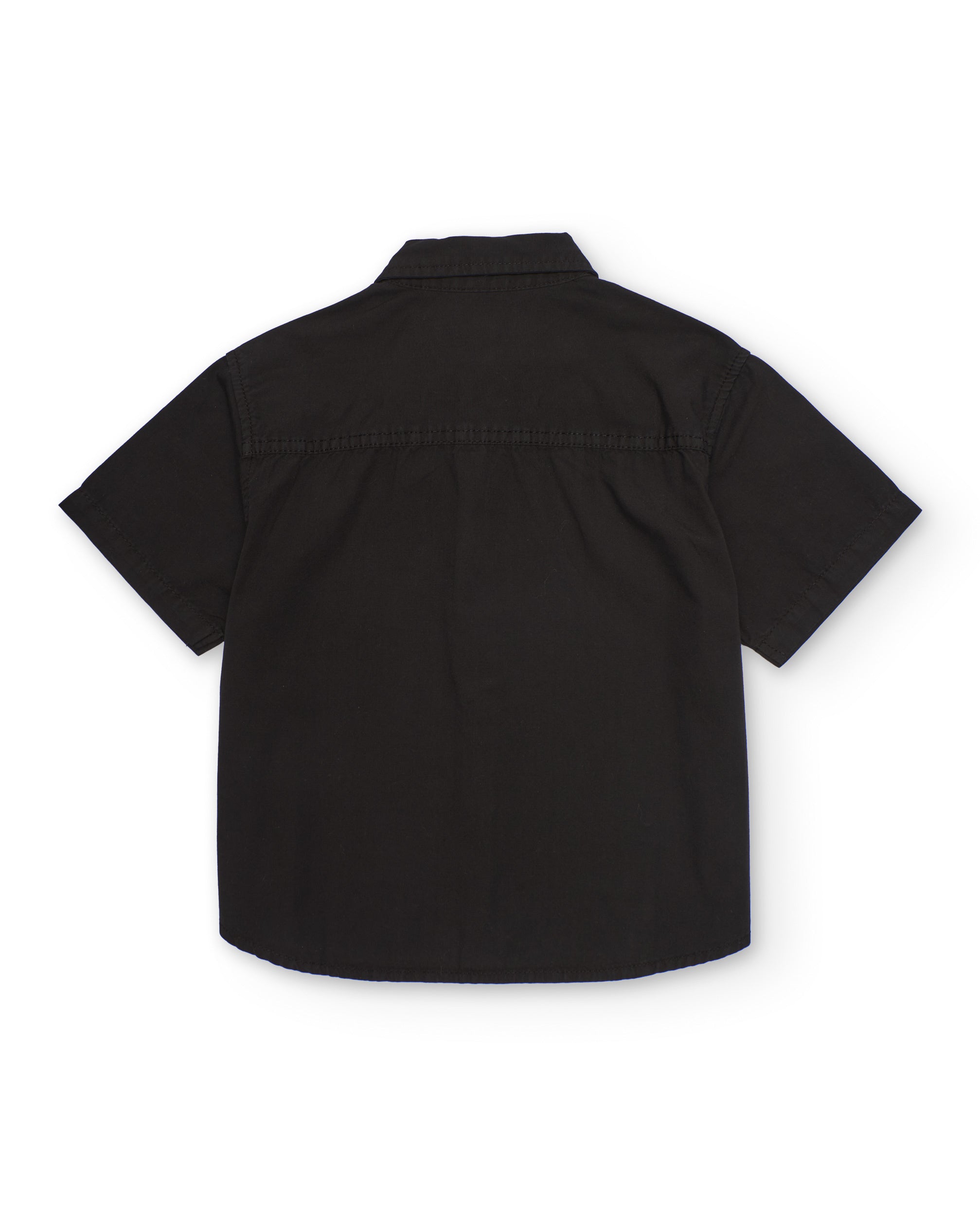 Tuc Tuc camicia bambino manica corta nera