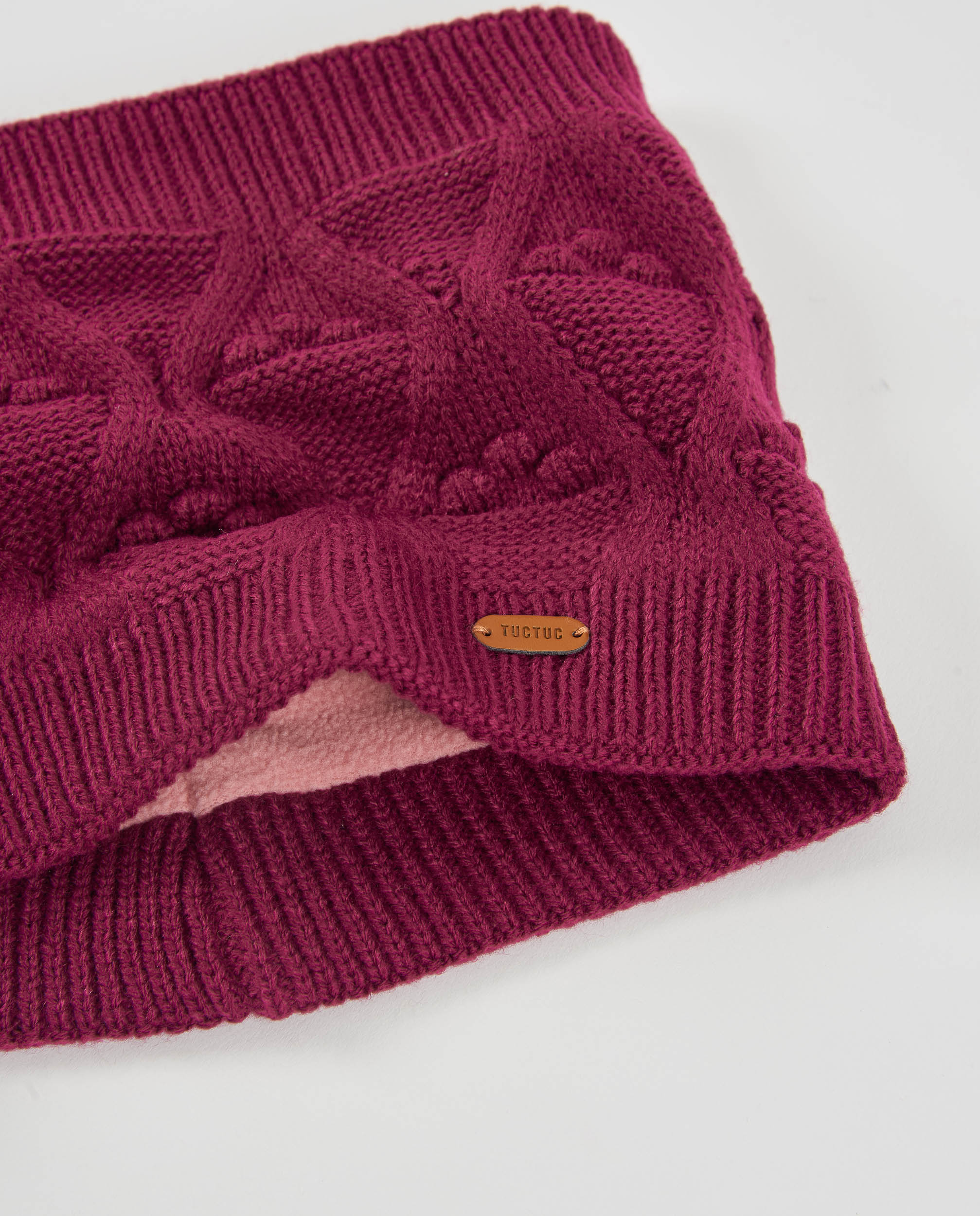 Tuc Tuc set bambina cappello scaldacollo bordeaux