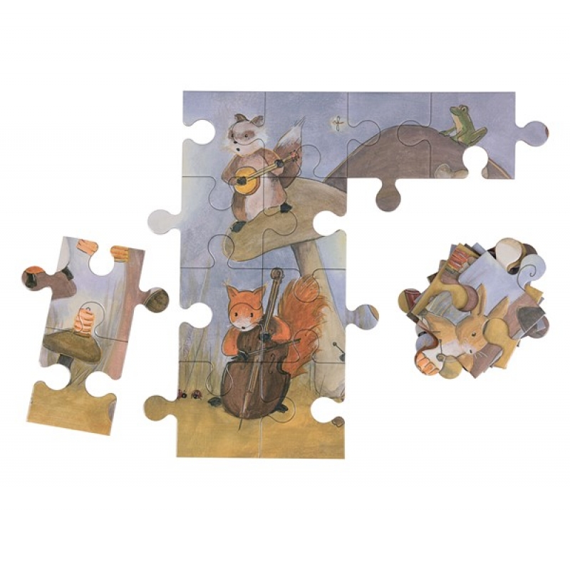 Egmont Toys Musicians puzzle 40 pezzi 80x36 cm