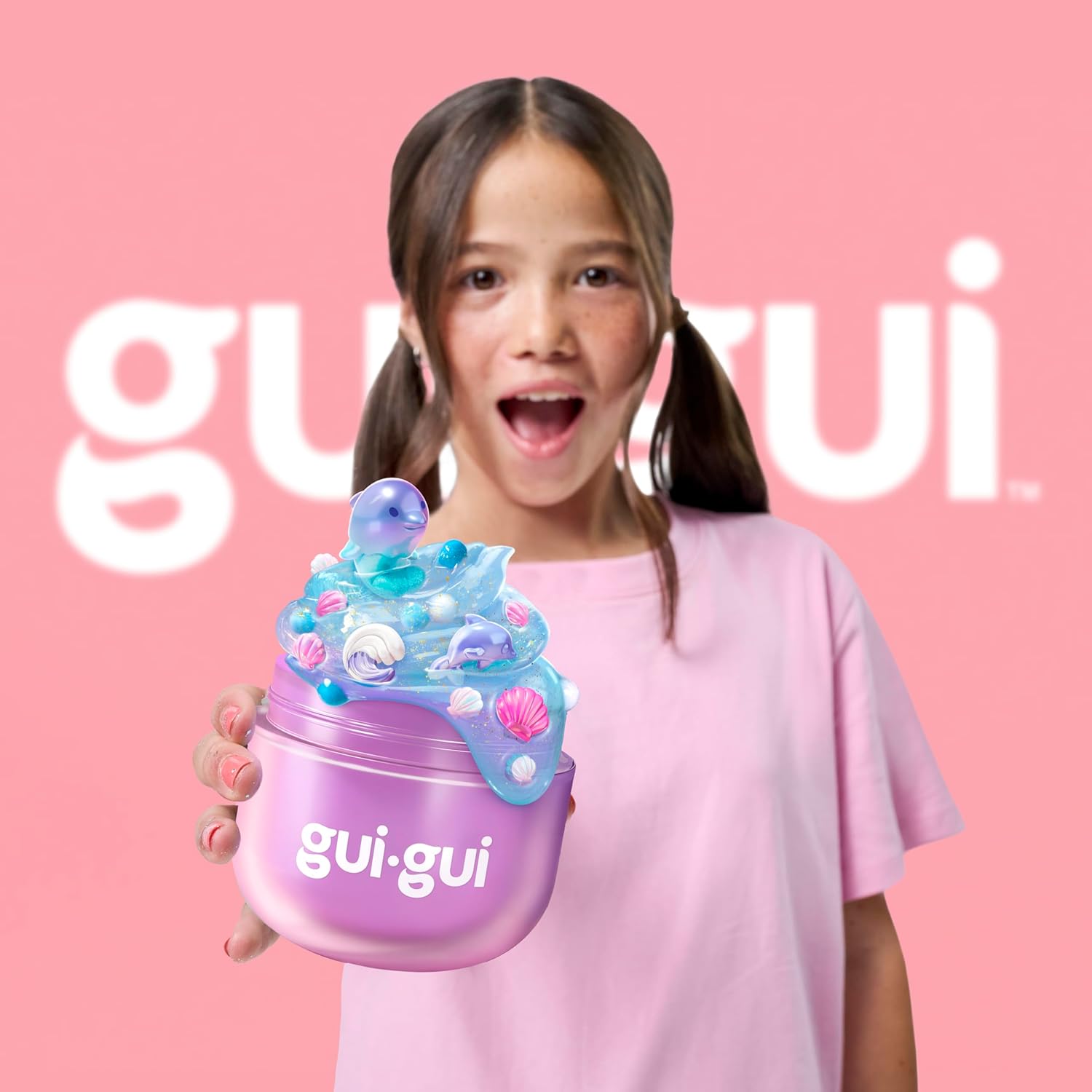 Gui Gui Clear Slime Surprise Kit Slime Profumato