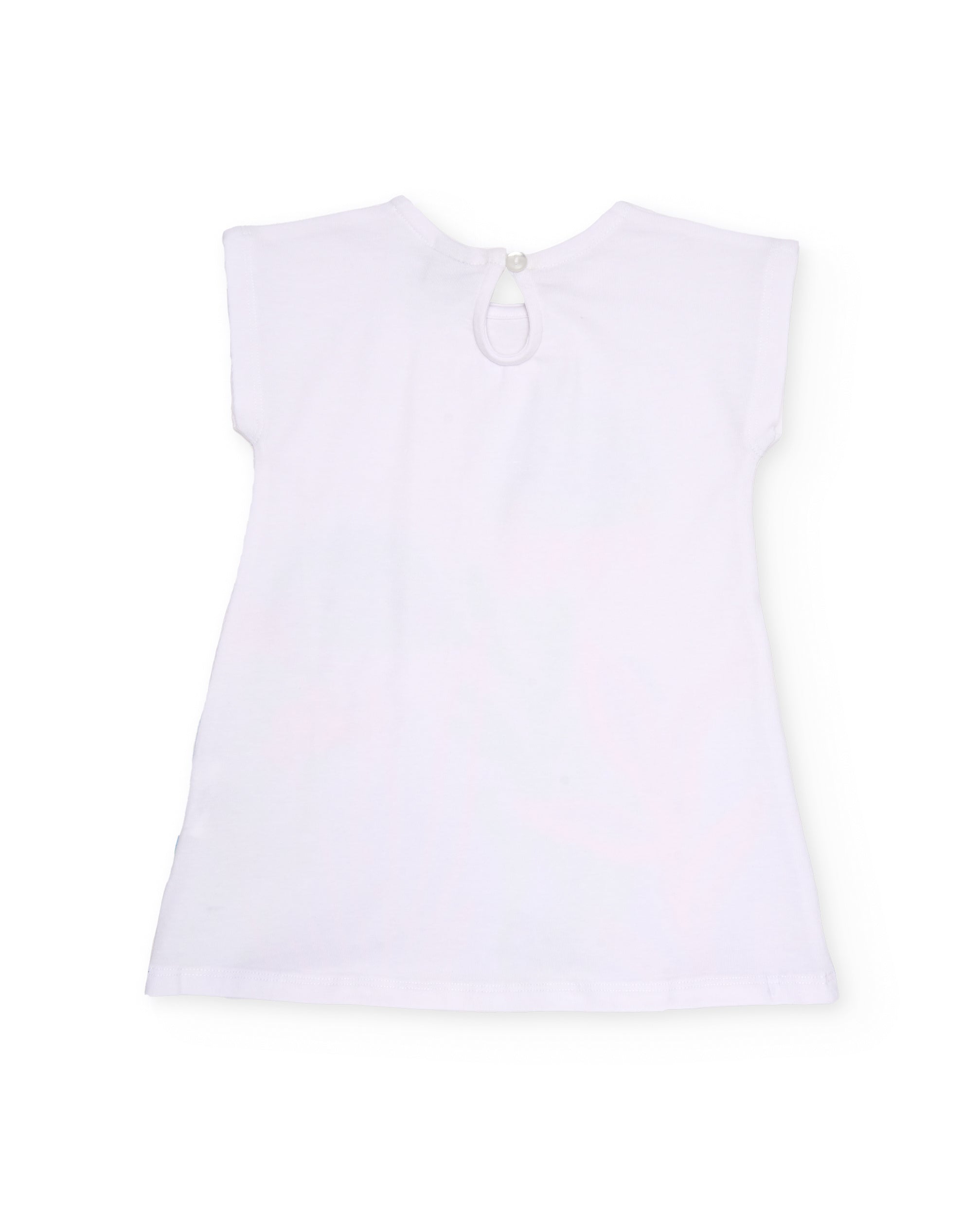 Tuc Tuc vestito bambina bianco stampa meduse leggero