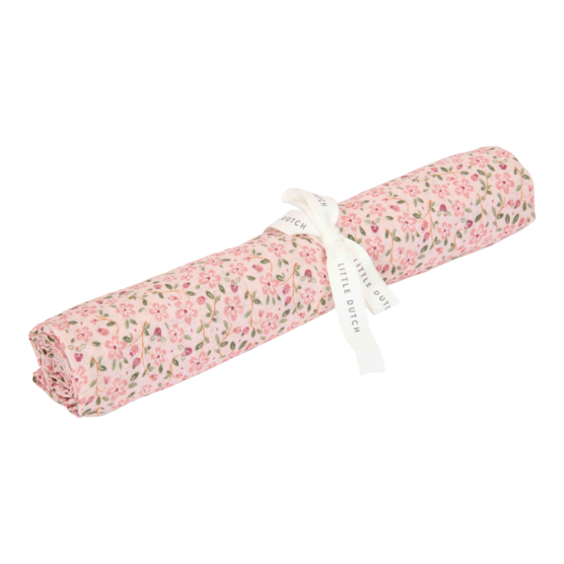 Little Dutch fairy floral telo mussola cotone 120x120