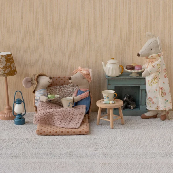 Maileg Topo divano letto pois miniatura casa bambole