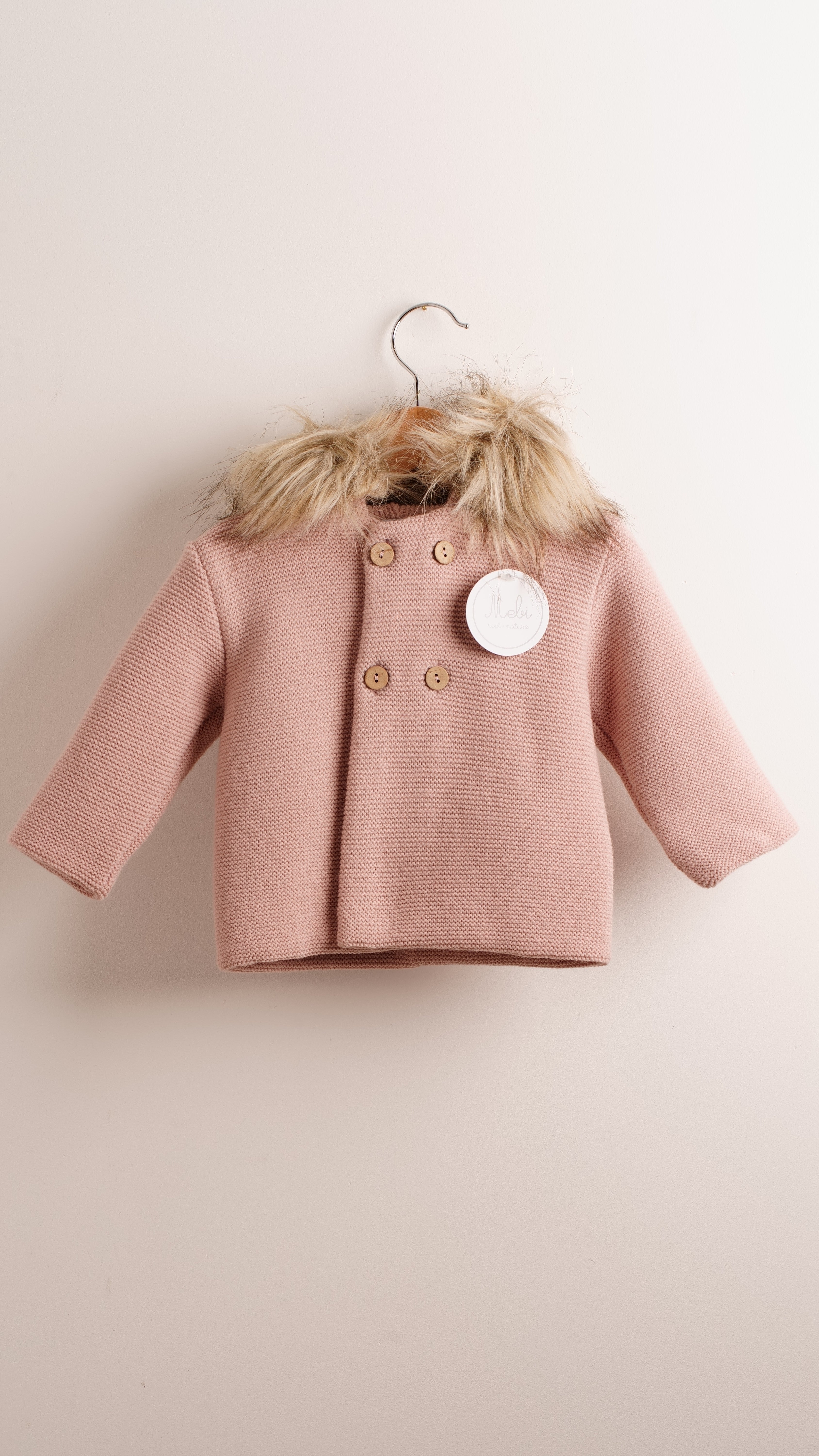 Mebi Scaldacollo Cappuccio Maglia Nude Pelo Removibile