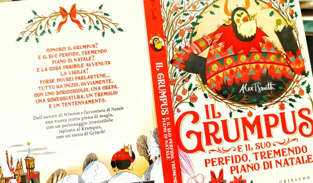 Gribaudo Grumpus libro Natale 176 pagine dai 7 anni