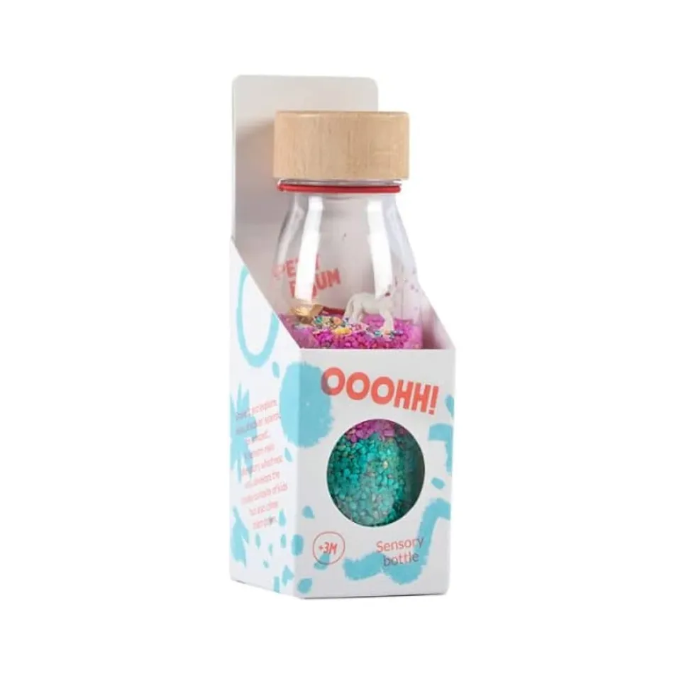 Petit Boum Baby Calm Bottle Unicorn bottiglia sensoriale
