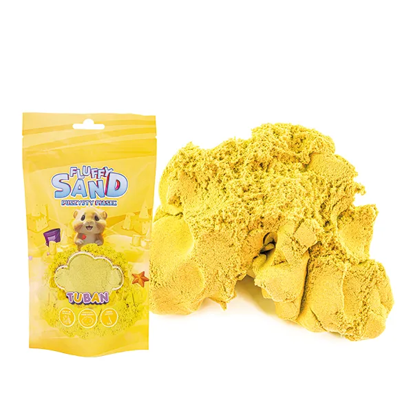 Tuban Fluffy sabbia cinetica gialla 90 g morbida