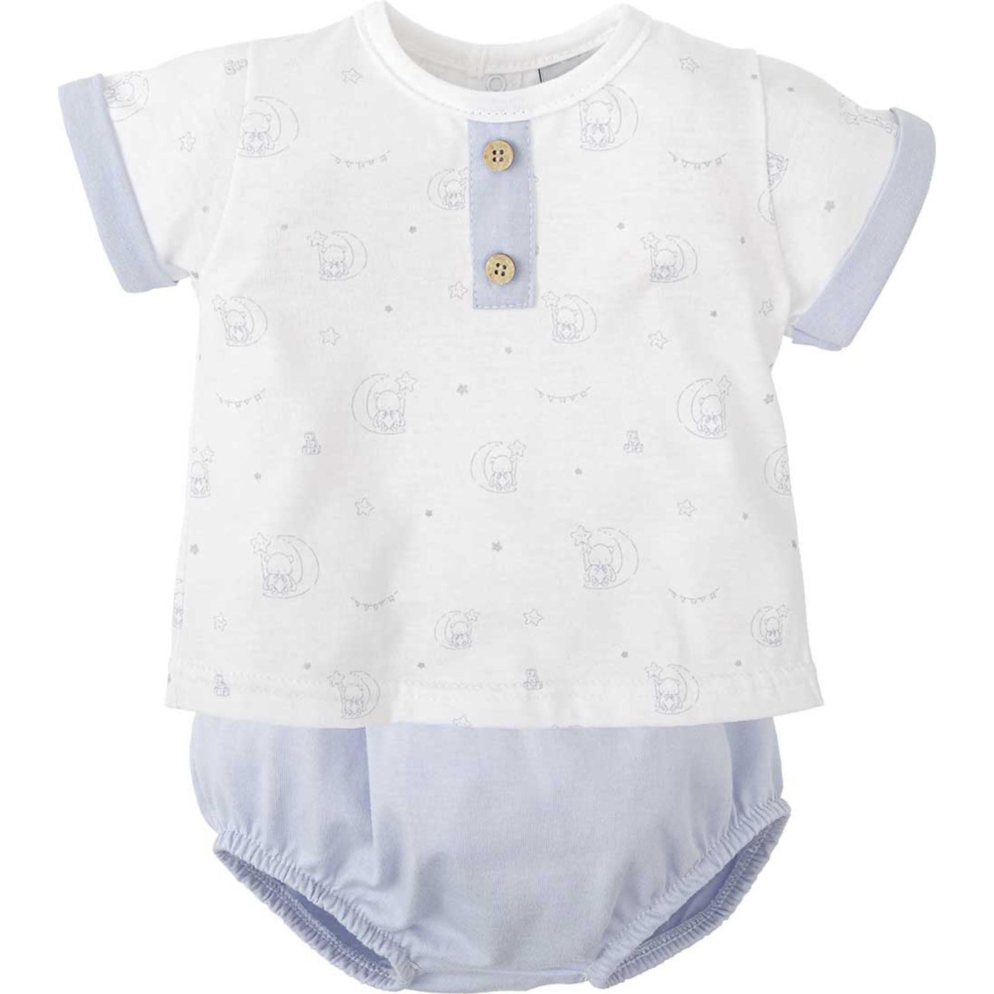 Babidu Set Neonato Maglietta + Culotte 24 Mesi Cotone