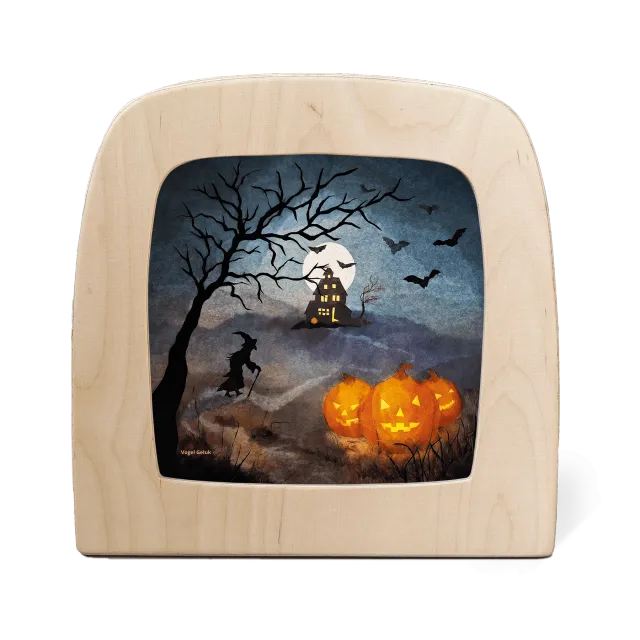 Toverlux trasparenza Halloween Vogel Geluk per lampada