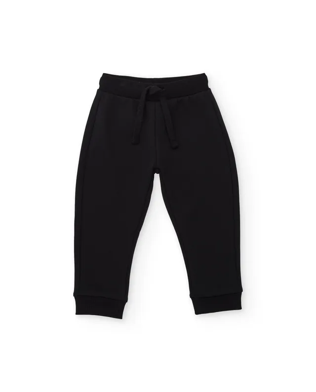 Tuc Tuc pantalone felpa bambino nero elastico
