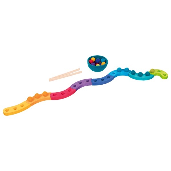 Goki Spirale Celebrazioni gioco legno colori pinza