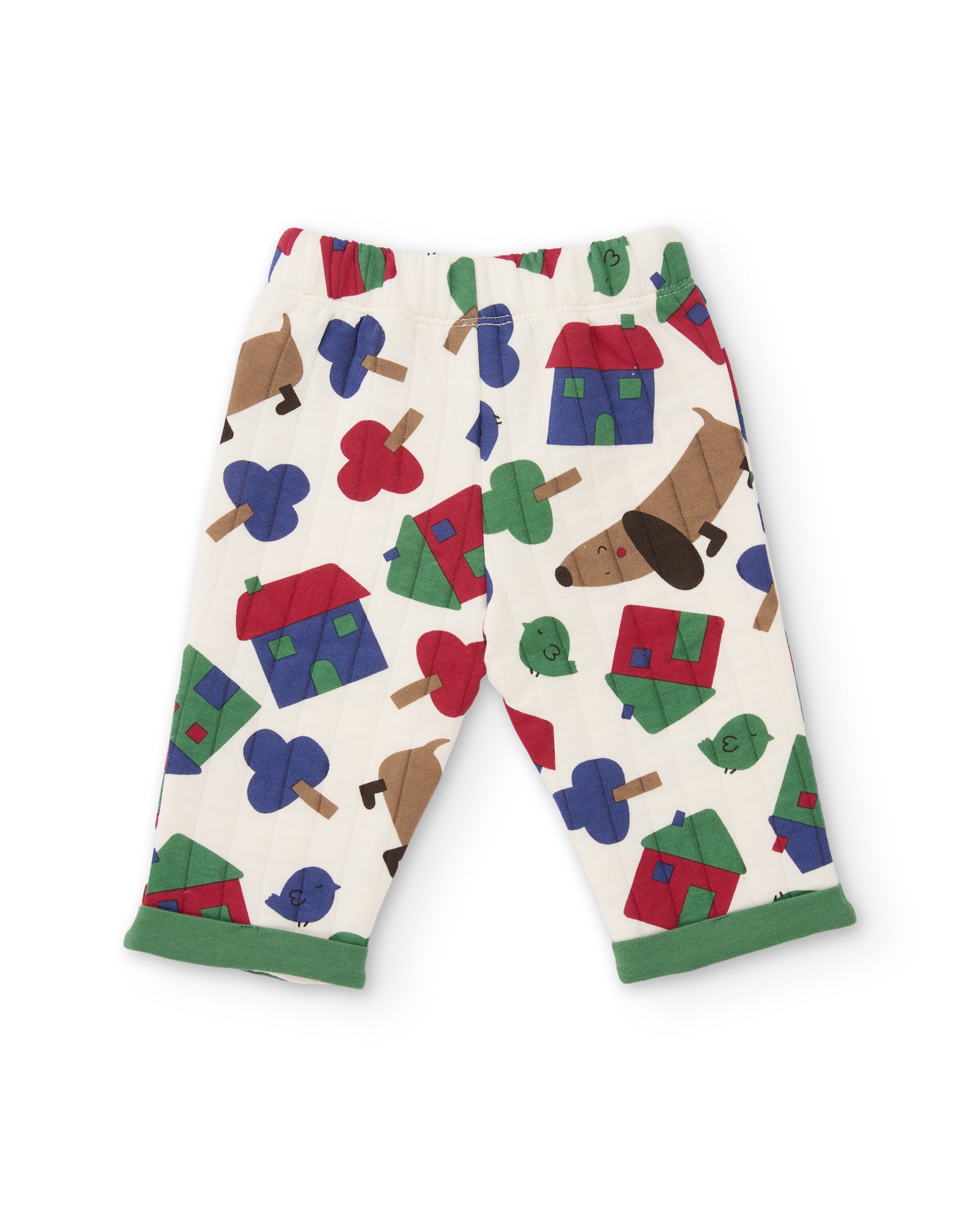 Tuc Tuc Sweet Dog tuta neonato bianca pile 2 pezzi