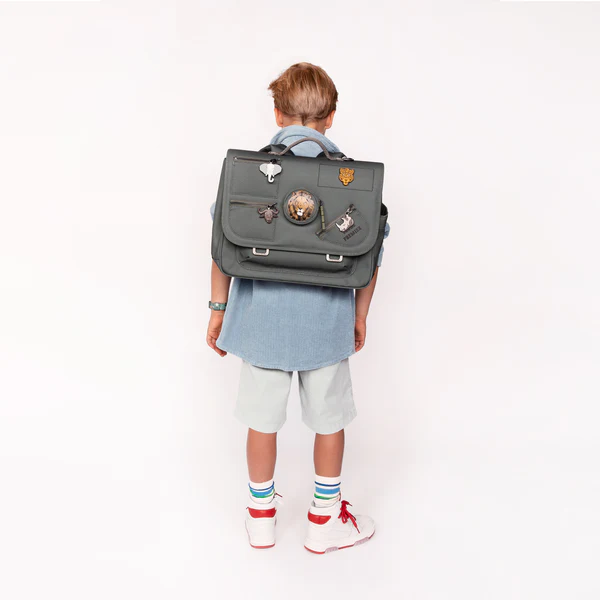 Jeune Premier Big Five Midi zaino scuola khaki ergonomico