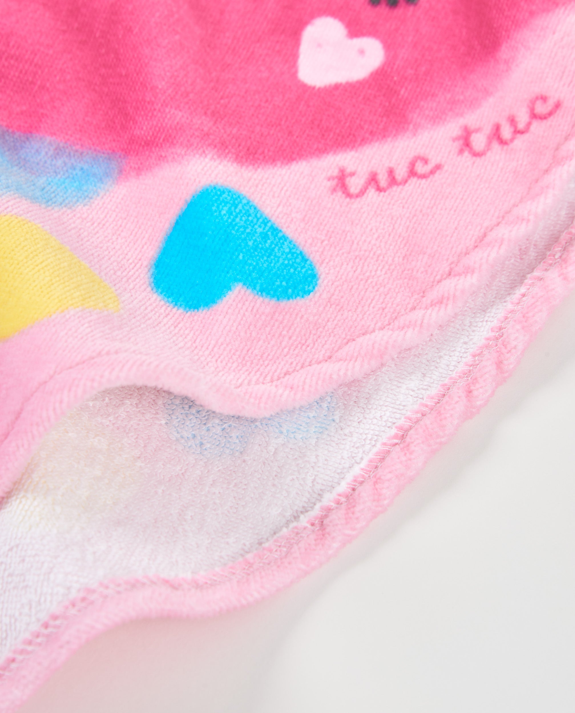 Tuc tuc Poncho mare neonata rosa con gelati