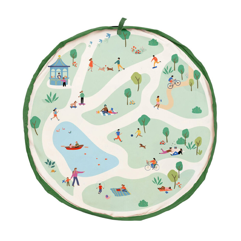 Play&Go Parc sacco portagiochi tappeto impermeabile