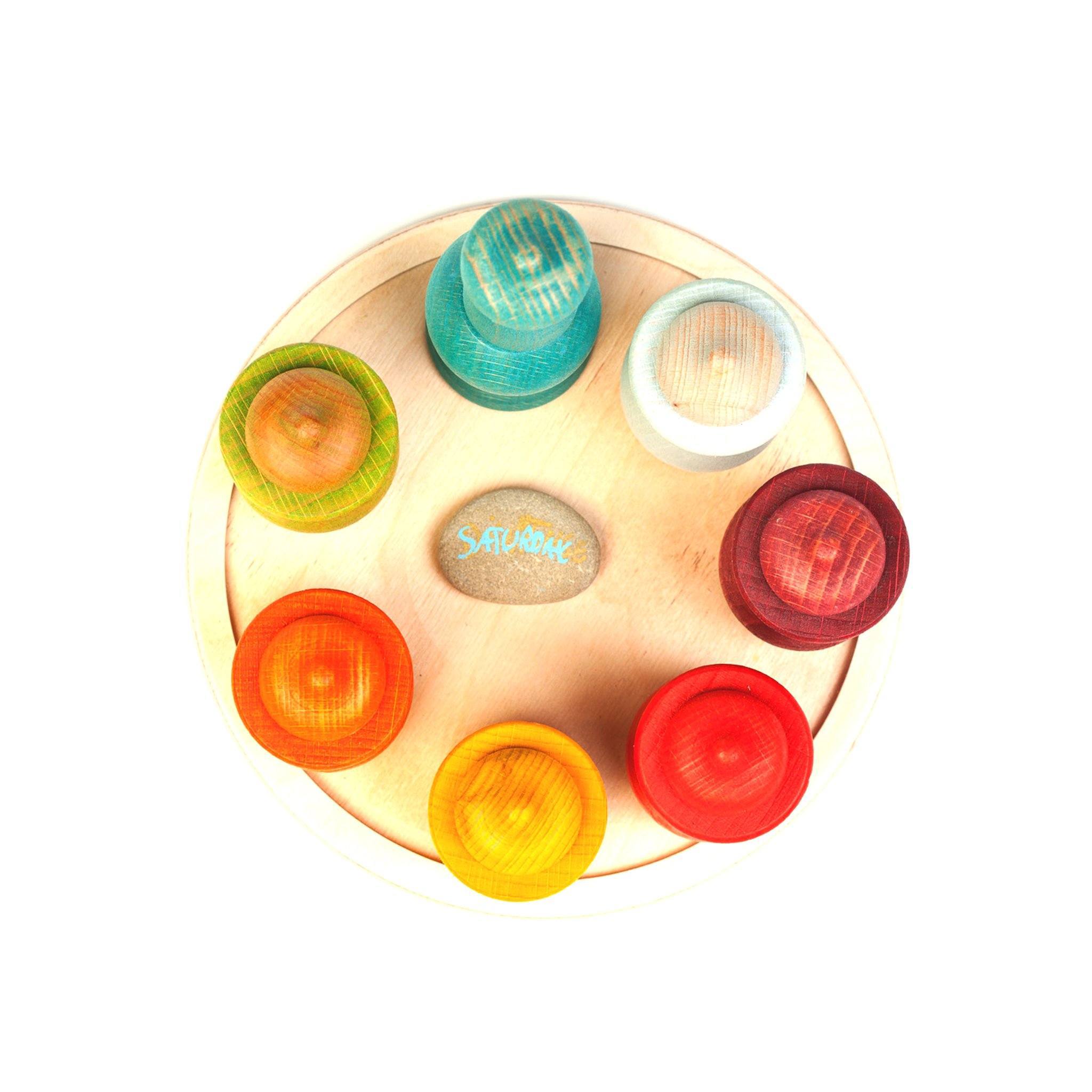 Grapat 7 Moons Weekly Calendar gioco legno settimana