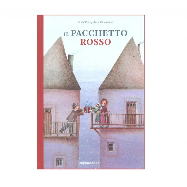 Arka Il pacchetto rosso libro illustrato Natale da 4 anni
