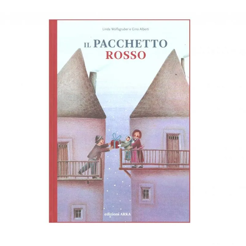 Arka Il pacchetto rosso libro illustrato Natale da 4 anni