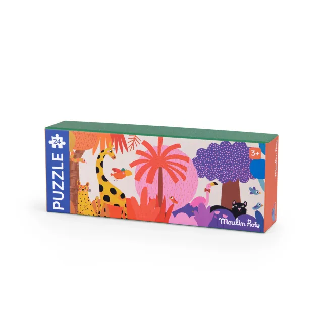 Moulin Roty Les Toupitis puzzle 24 pezzi giungla